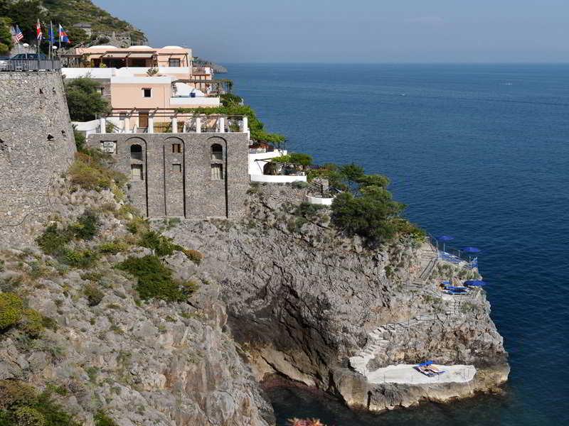 La Locanda Del Fiordo Furore Exteriör bild