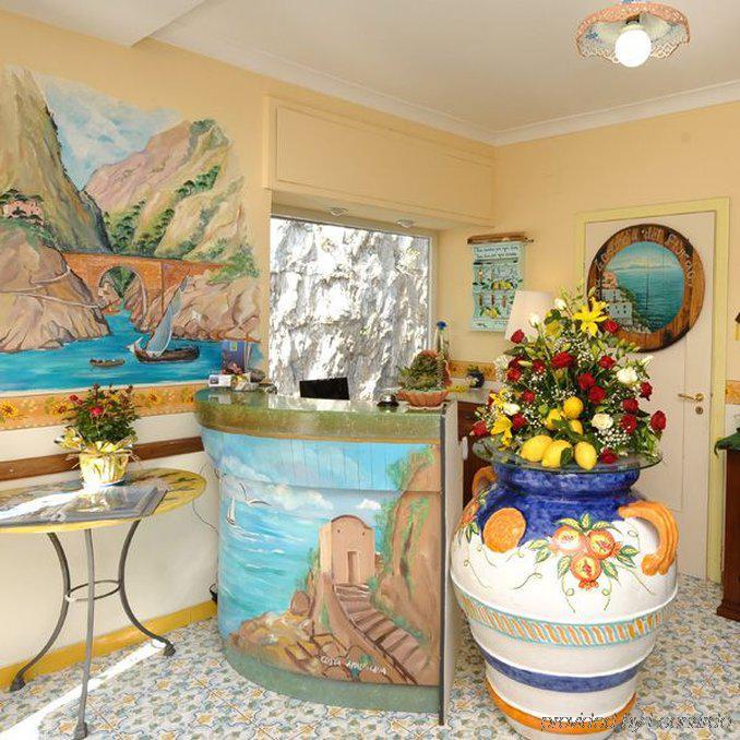 La Locanda Del Fiordo Furore Inreriör bild